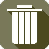 Dustbin Icon Design vector