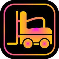 Forklift Icon Design vector