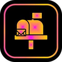 Mailbox Icon Design vector