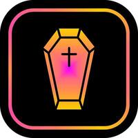 Coffin Icon Design vector