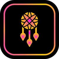 Dream Catcher Icon Design vector