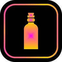 Scroll in Bottle Icon Design vector