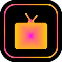 Television Broadcast Icon vector
