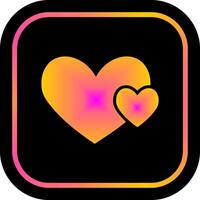Hearts Icon Design vector