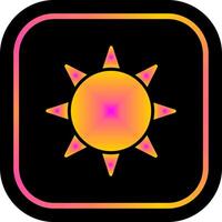 Sun I Icon Design vector