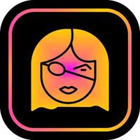 Eye Patch Icon Design vector