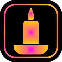 Candle Icon Design vector