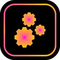 Multiple Cogwheels Icon Design vector