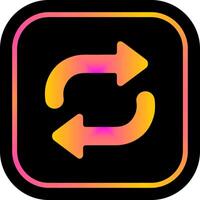 Repeat Icon Design vector
