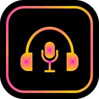 Podcast Icon Design vector