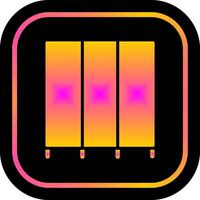 Lockers Icon Design vector