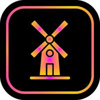 Windmill Icon Design vector