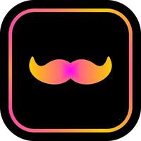 Moustache II Icon Design vector