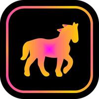 diseño de icono de caballo vector