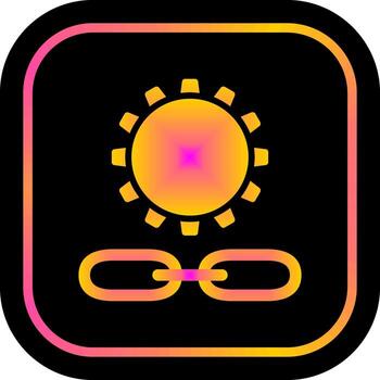 Link Optimization Icon Design vector
