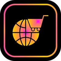 World Shopping Icon Design vector