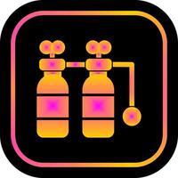 Oxygen Tank Icon Design vector