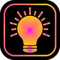 Brilliant Idea Icon Design vector