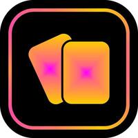 Playing Card Icon Design vector