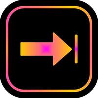 Left Arrow Icon Design vector