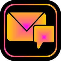 Message Icon Design vector