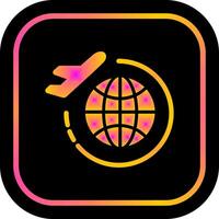 World Tour Icon Design vector