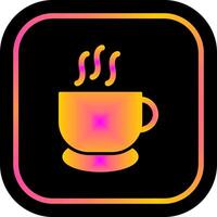 Hot Coffee Icon Design vector