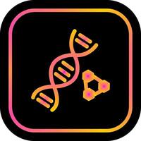 DNA Icon Design vector