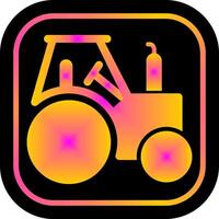 Tractor Icon Design vector