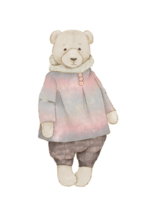 drawing of vintage toy teddy bear png