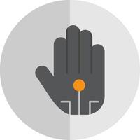 Wired Glove Flat Scale Icon vector