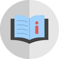 Book Flat Scale Icon vector