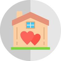 Sweet Home Flat Scale Icon vector