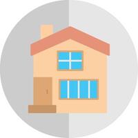 Roof Flat Scale Icon vector