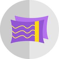 Pillow Flat Scale Icon vector