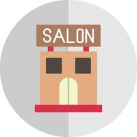 Salon Flat Scale Icon vector