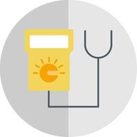 Tester Flat Scale Icon vector