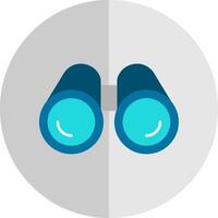 Binoculars Flat Scale Icon vector