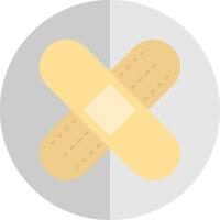 Bandage Flat Scale Icon vector