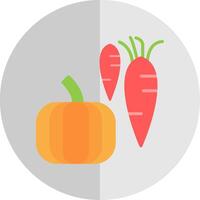 Vegetables Flat Scale Icon vector