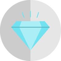 Diamond Flat Scale Icon vector