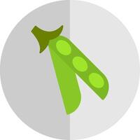 Peas Flat Scale Icon vector