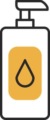 Shampoo Skined Filled Icon
