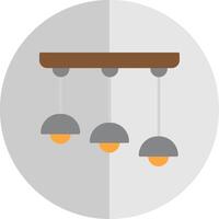 Ceiling Flat Scale Icon vector