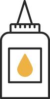 Liquid Glue Skined Filled Icon vector