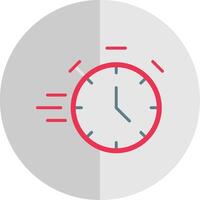 Stopwatch Flat Scale Icon vector