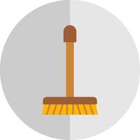 Mop Flat Scale Icon vector