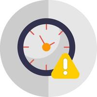 Timeline Flat Scale Icon vector