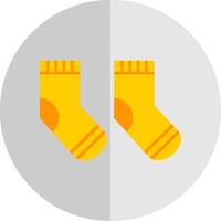 Sock Flat Scale Icon vector