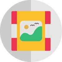 Picture Flat Scale Icon vector